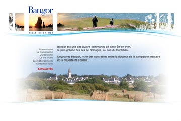 Le site de la commune de Bangor